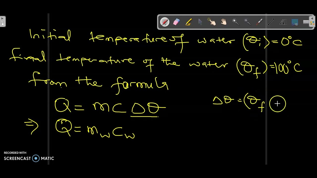 'Video thumbnail for Specific Heat Capacity: Calculation of  quantity of heat in physics'