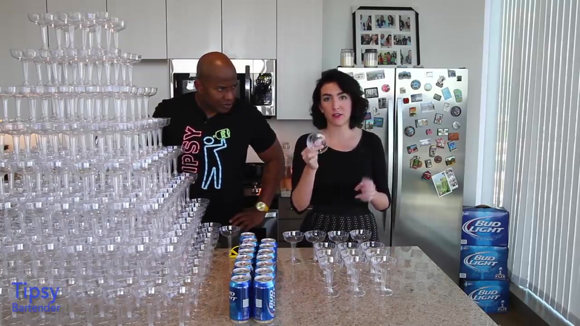 Video thumbnail for Beer Tower   Tipsy Bartender(720P HD)