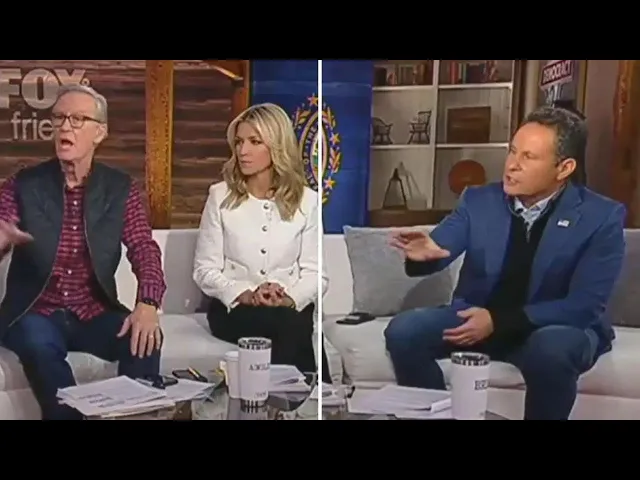 Video thumbnail for 'You Can't Say That' - 'Fox And Friends' Set Explodes In Fiery Confrontation