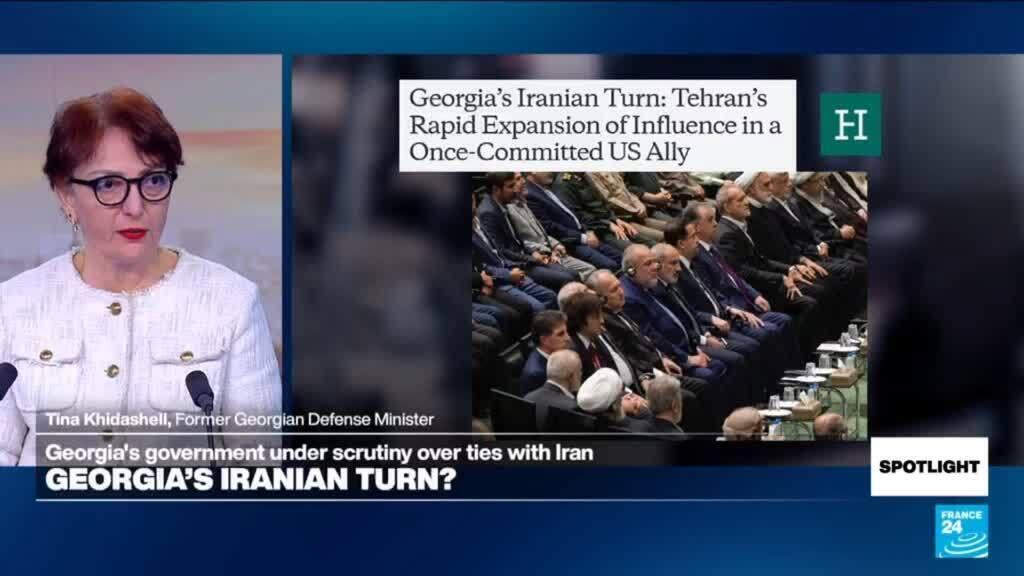 Video thumbnail for Georgia’s links to Iran: Ex-Defense Minister Khidasheli denounces Al-Mustafa University activities