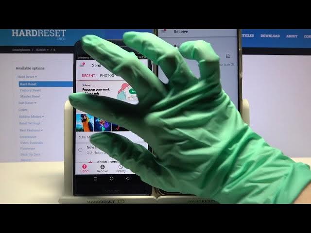 Video thumbnail for How to Transfer Files from Honor 8  to an Android Device - Send Anywhere App