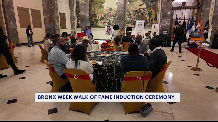 Video thumbnail for Bronx Week wraps up with Walk of Fame induction ceremony