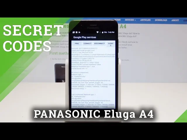 Video thumbnail for SECRET CODES PANASONIC Eluga A4 - Hidden Mode / Advanced Settings