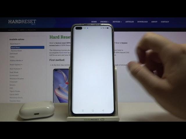 Video thumbnail for How to Switch On / Off Screen Touches in Screen Recording on OPPO Reno4 Z 5G – Show Screen Touching