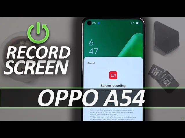 Video thumbnail for How to Record Screen on OPPO A54 - OPPO Screen Recorder