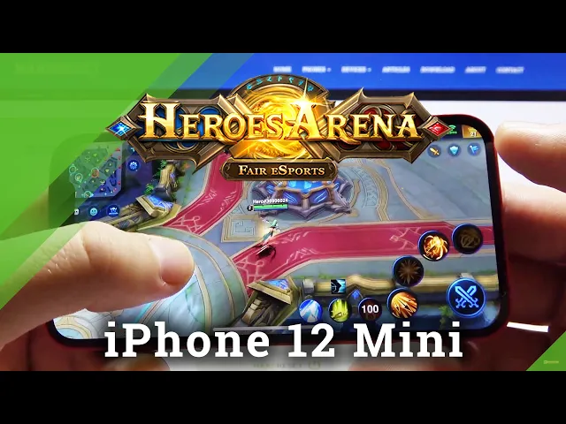 Video thumbnail for Heroes Arena on iPhone 12 mini – Quality Test