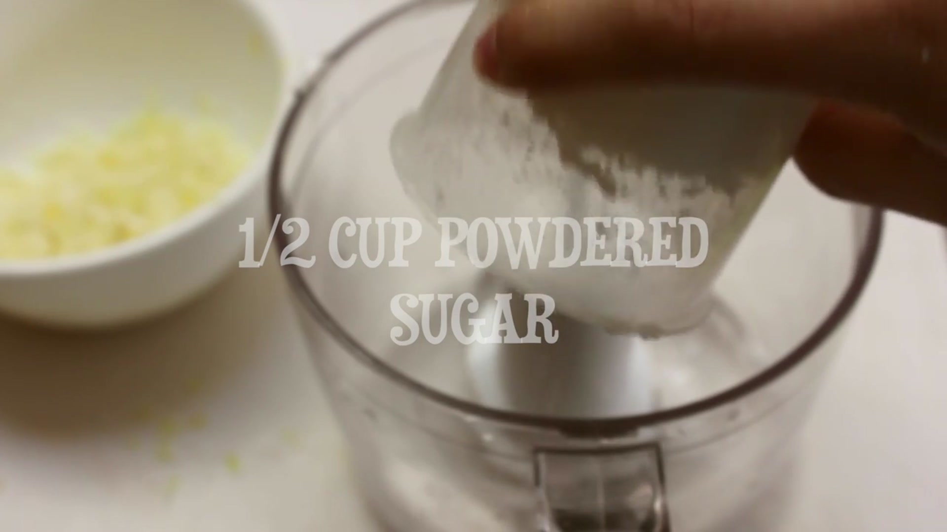 Video thumbnail for How to Make Lavender Shortbread Cookies   rachel republic(720P HD)