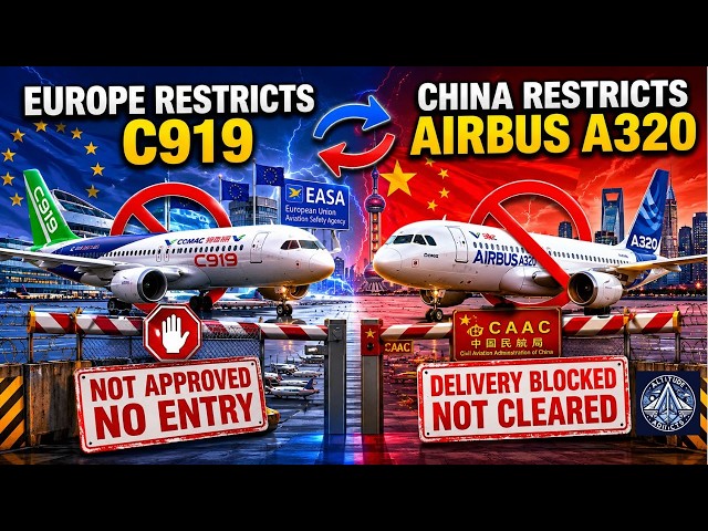Video thumbnail for China Wants Europe to Certify the C919—And Airbus Got Caught in the Middle