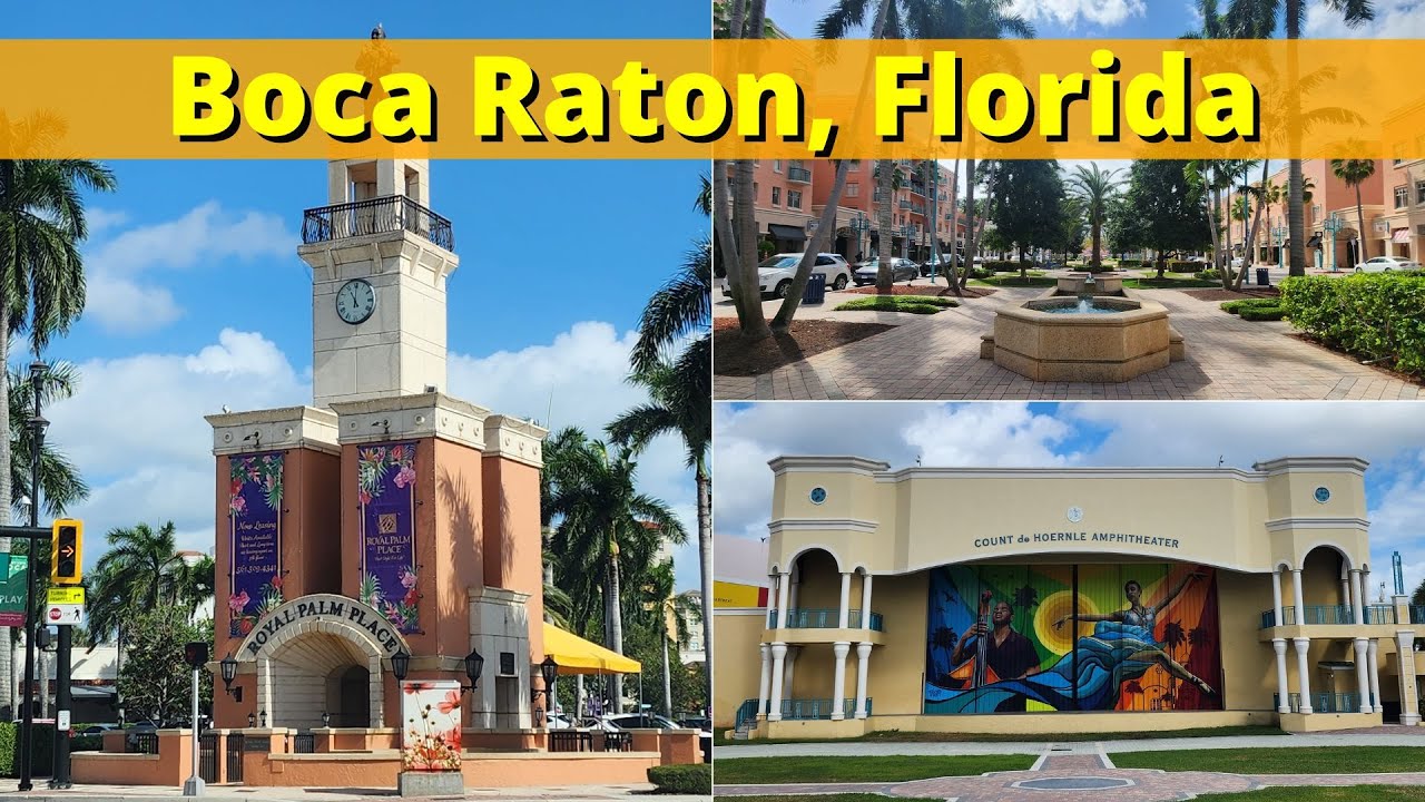 Video thumbnail for Explore the Best of Boca Raton - Mizner Park, Downtown & Ocean Blvd.
