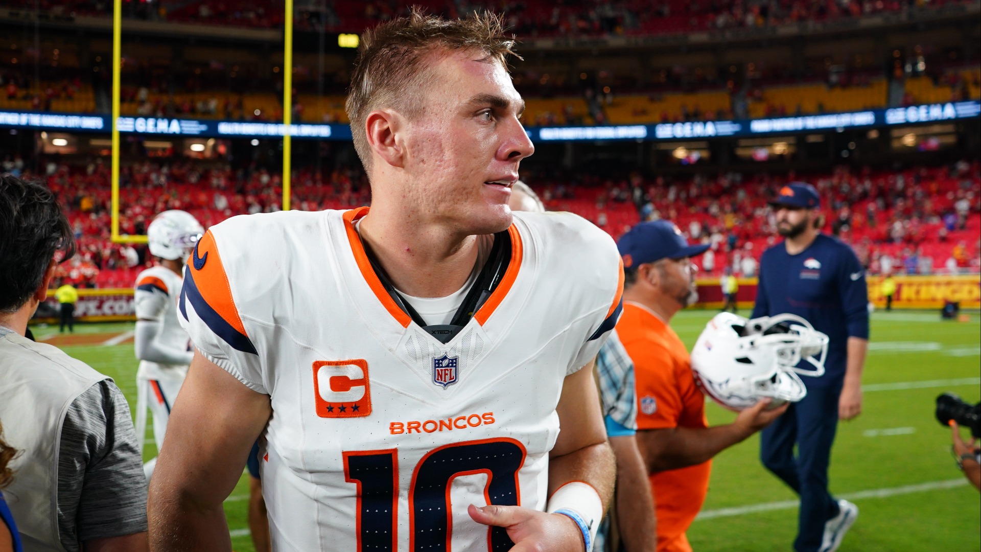 Video thumbnail for NFL Insights: Bo Nix Injury Recoevery & Week 1 Performance