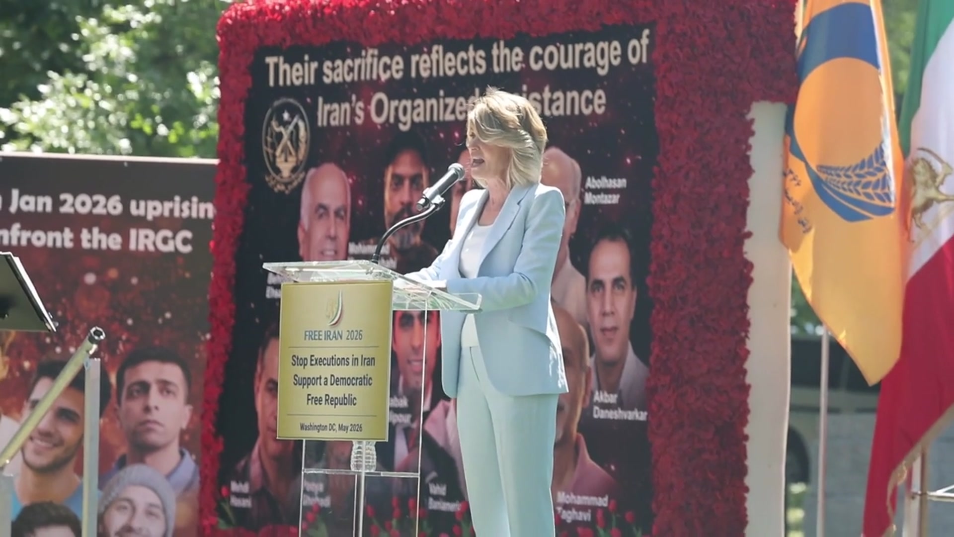 Video thumbnail for DC: Iran Rally for Democracy, Stop Executions in Iran 3.