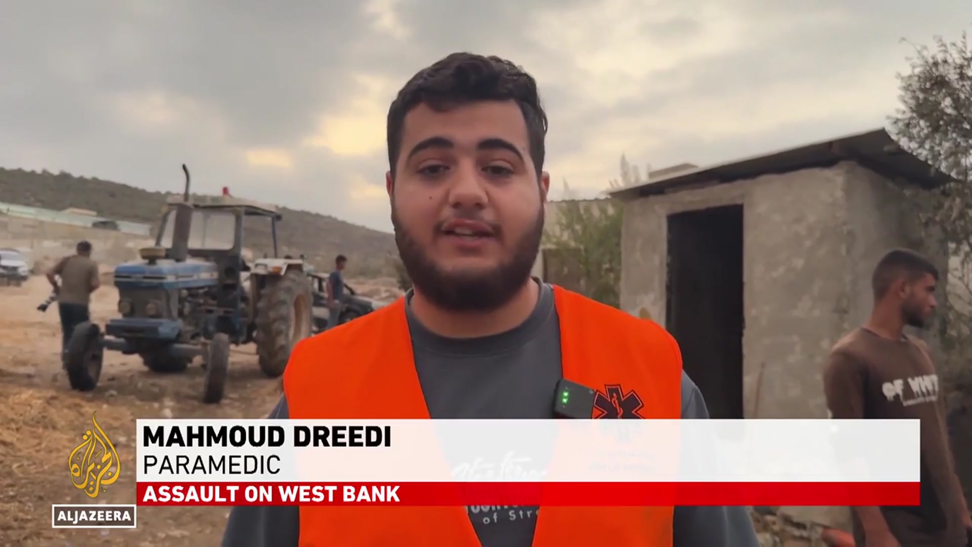 'Video thumbnail for Settler attacks in the occupied West Bank: Palestinians face arson and assault near Beit Lid'