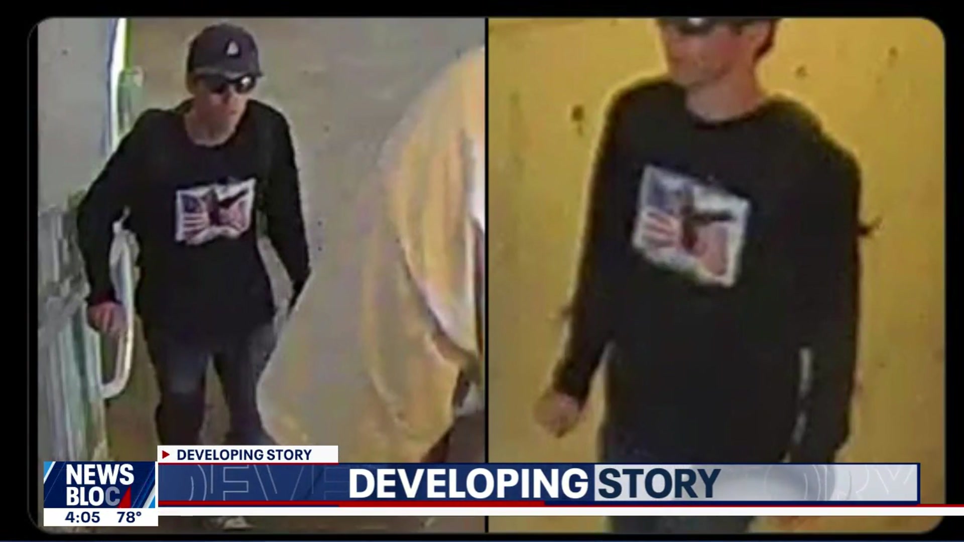 'Video thumbnail for The search for Charlie Kirk's killer continues'