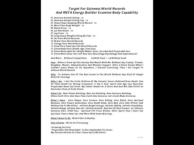 Video thumbnail for 💥 𝙂𝙪𝙞𝙣𝙣𝙚𝙨𝙨 𝙒𝙤𝙧𝙡𝙙 𝙍𝙚𝙘𝙤𝙧𝙙𝙨 𝙏𝙖𝙧𝙜𝙚𝙩 💥