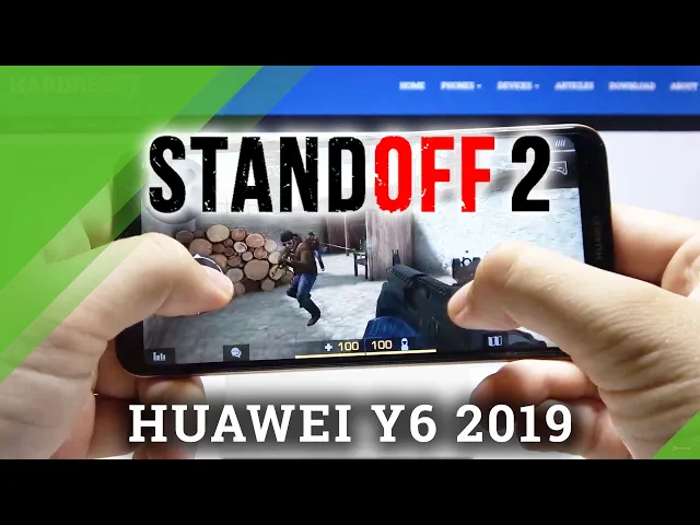 Video thumbnail for Standoff 2 in Huawei Y6 2019 - Gaming Checkup