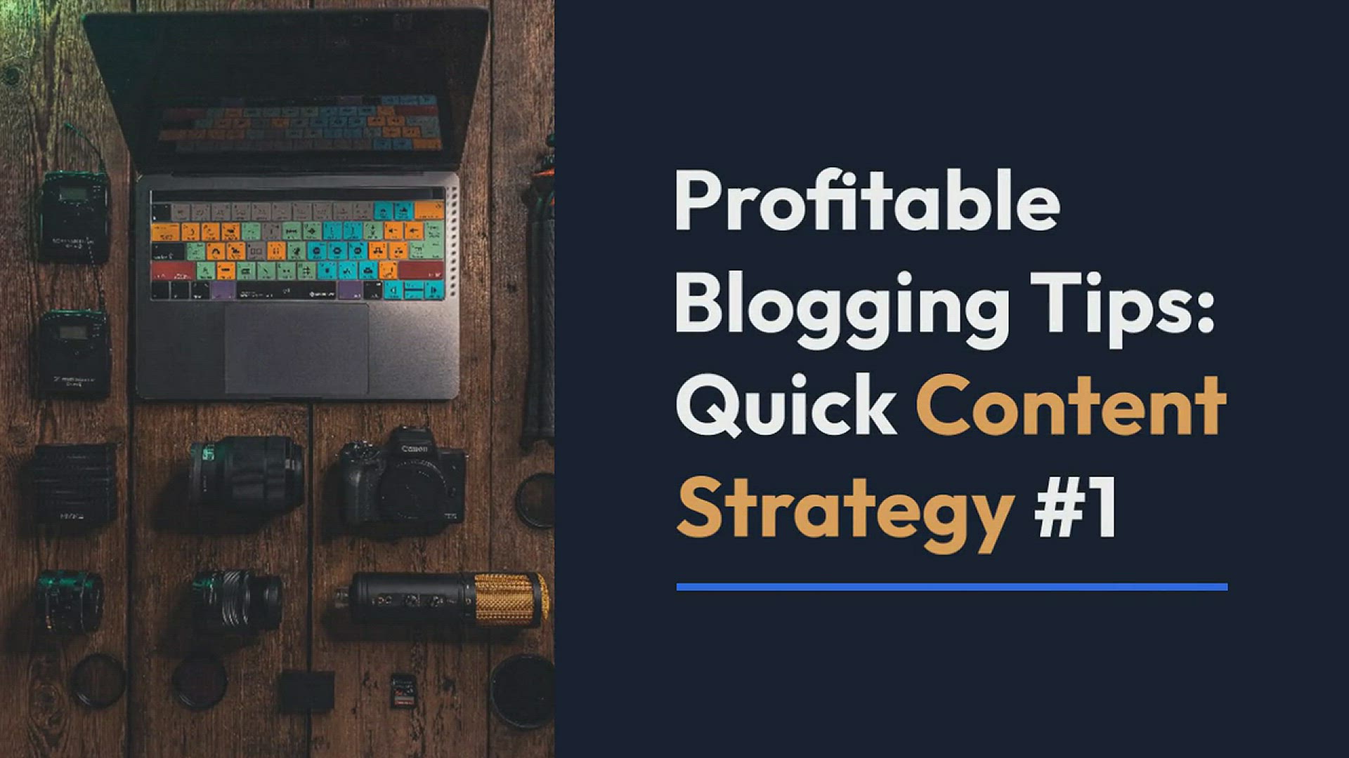 'Video thumbnail for Profitable Blogging Tips'