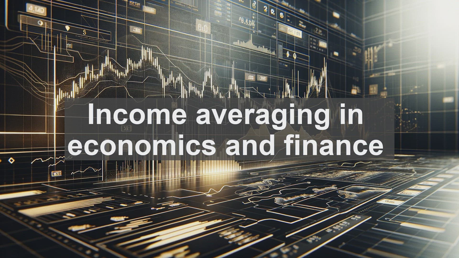 'Video thumbnail for Income averaging in economics and finance'