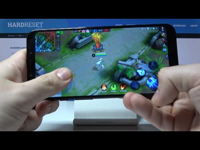 Video thumbnail for Mobile Legends Gameplay on BLU Vivo Go – Game Test