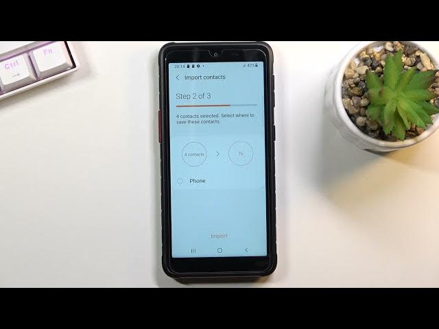 Video thumbnail for How to Copy Contacts on Samsung Galaxy Xcover 5 – Import & Export Contacts