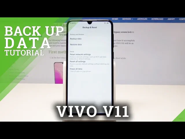 Video thumbnail for How to Back Up Data in VIVO V11 - Enable Google Backup