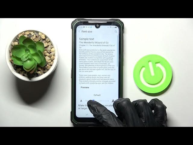 Video thumbnail for How to Change Font Size on DOOGEE S86 PRO - Text Size Settings
