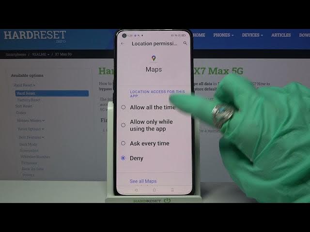 Video thumbnail for How to Manage App Permissions on REALME X7 Max – Allow / Block Apps