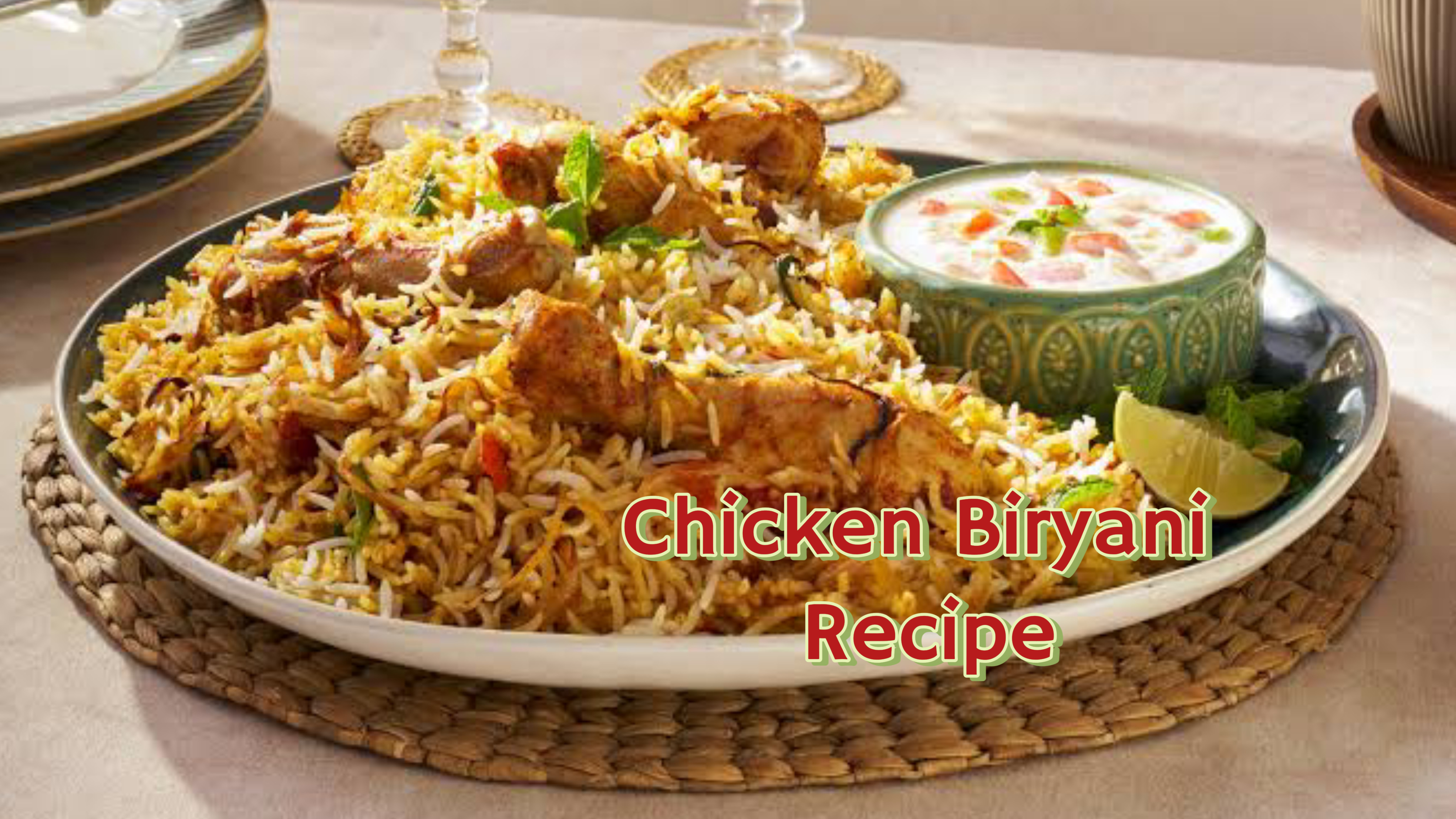 Video thumbnail for Yummy Easy Chicken Biryani Recipe