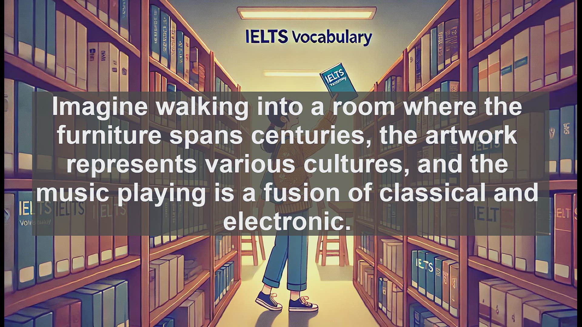 'Video thumbnail for 2000 Must Know IELTS 9.0 Vocabulary - Mastering 'Eclectic' for IELTS Band 9.0'