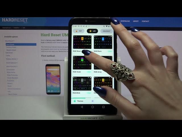 Video thumbnail for UMIDIGI A3S and Keyboard Style - Apply LED Keyboard