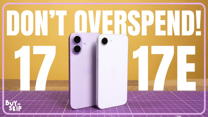 Video thumbnail for IPhone 17 Vs IPhone 17e  Is It Worth The Extra $200