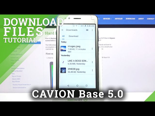 Video thumbnail for Where is Download Folder on CAVION Base 5.0 – Find Saved Files