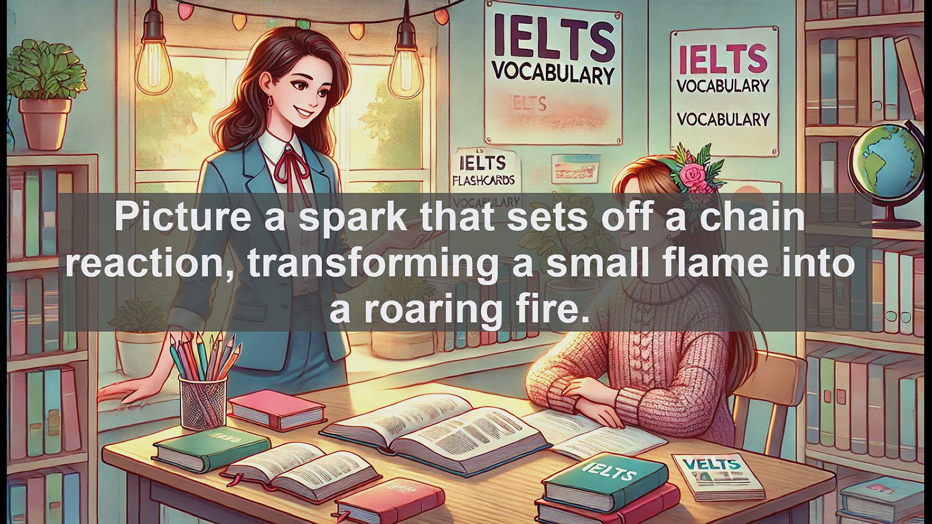 'Video thumbnail for 2000 Must Know IELTS 9.0 Vocabulary - Master 'Ignite' for IELTS Success: Boost Your Vocabulary'