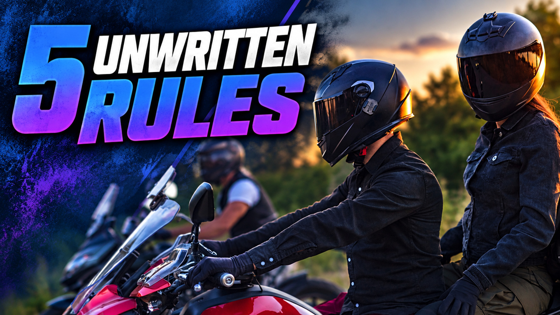 Video thumbnail for 5 Motorcycle Etiquette Rules Every Rider Should Know