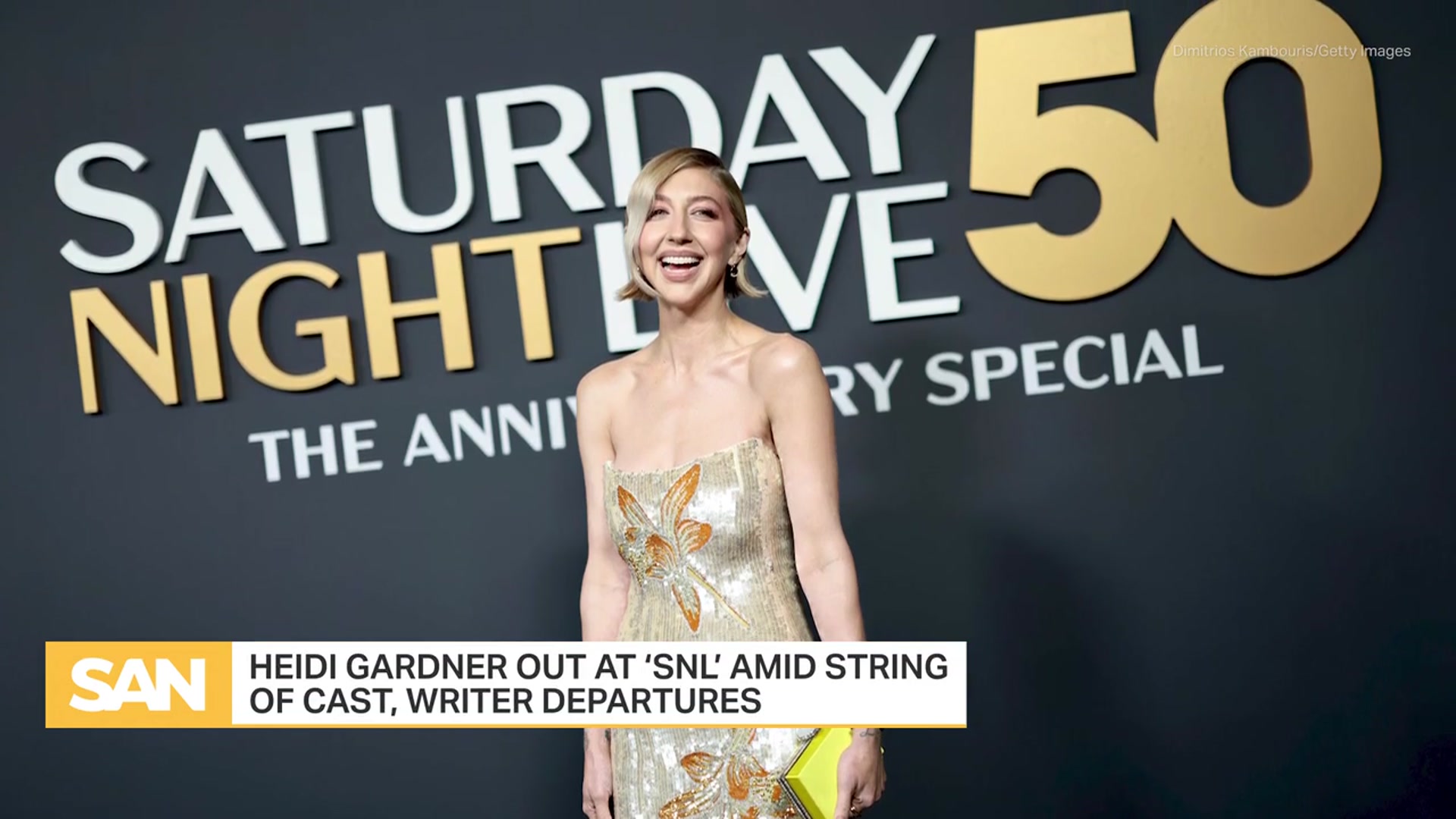 'Video thumbnail for Heidi Gardner out at 'SNL' amid string of cast, writer departures'