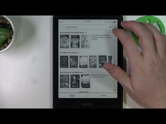 Video thumbnail for Amazon Kindle Paperwhite 11th Generation - How To Enable & Disable Bluetooth