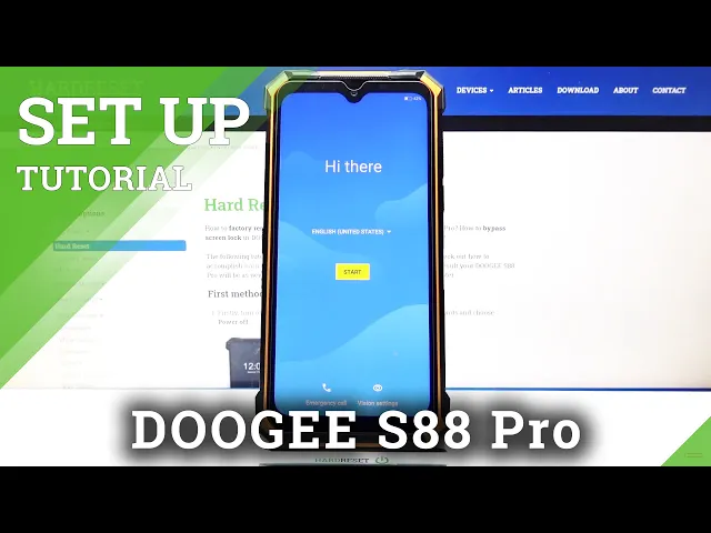 Video thumbnail for How to Set Up DOOGEE S88 Pro – Fist Activation