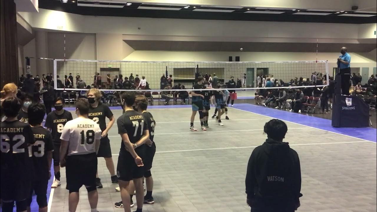 Video thumbnail for Academy Boys Volleyball Club Volleyball Game