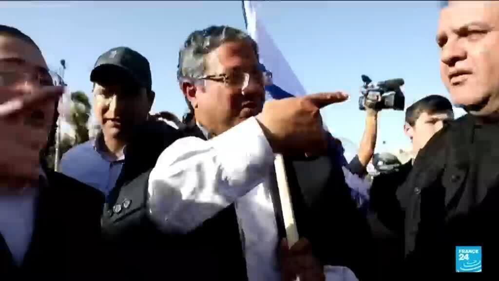 Video thumbnail for France bans Israeli minister Itamar Ben-Gvir after 'unspeakable' behavior
