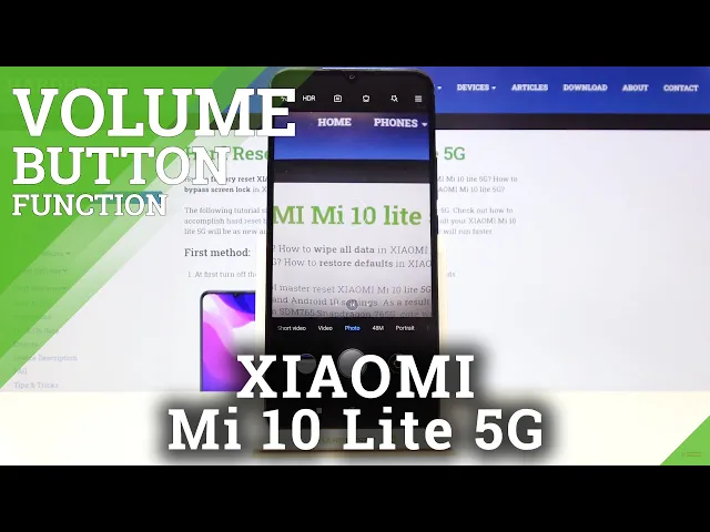 Video thumbnail for How to Change Volume Button Function in XIAOMI Mi 10 Lite 5G – Find Volume button Settings