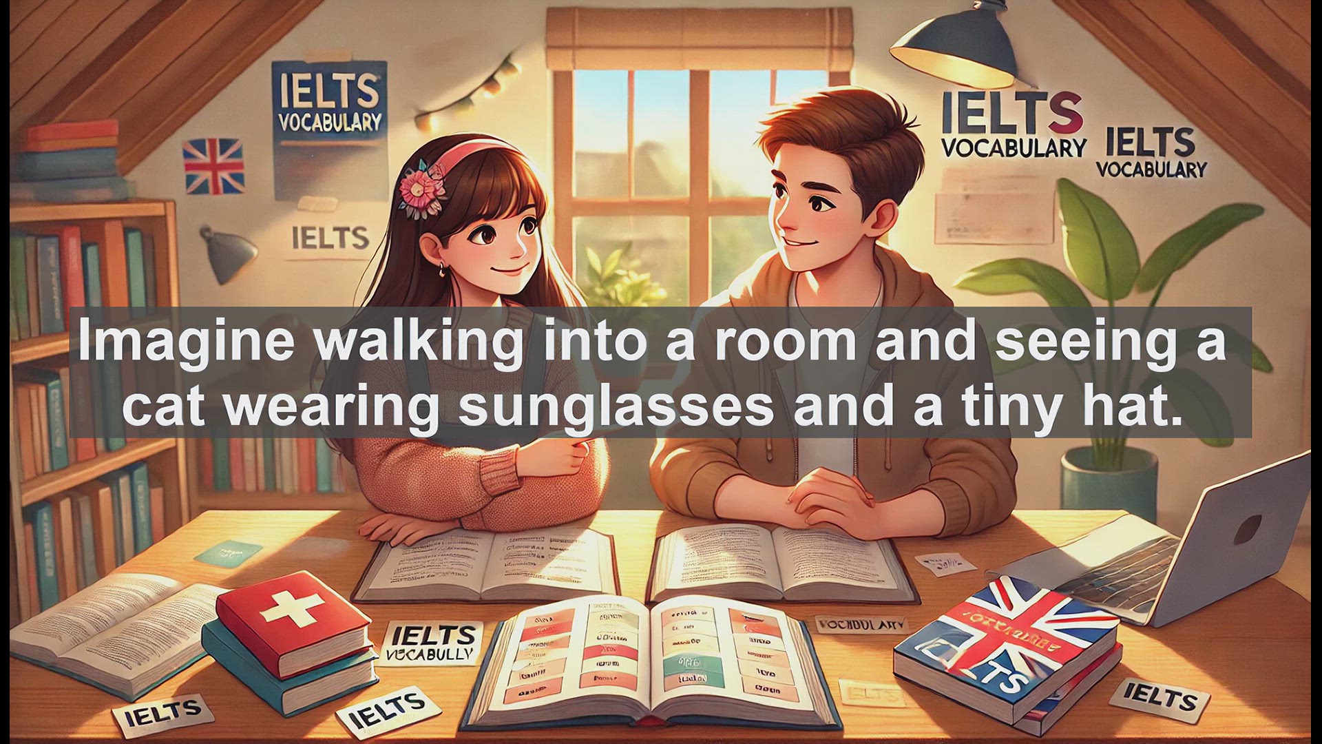'Video thumbnail for 2500 Must Know IELTS 6.5 Vocabulary - Boost Your IELTS Score: Mastering the Word 'Amusing''
