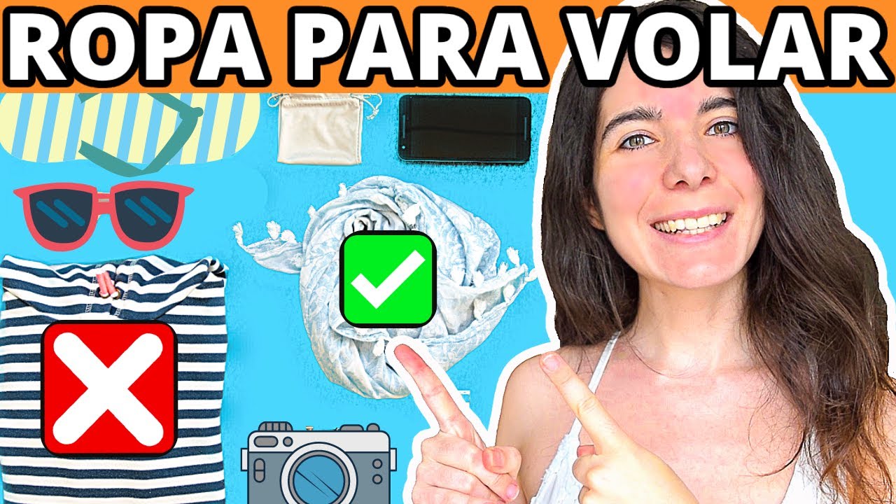 Video thumbnail for ¿Cuál es la MEJOR ROPA para viajar en AVIÓN?  ✅✅ Cómo vestirte para volar (hombre y mujer)