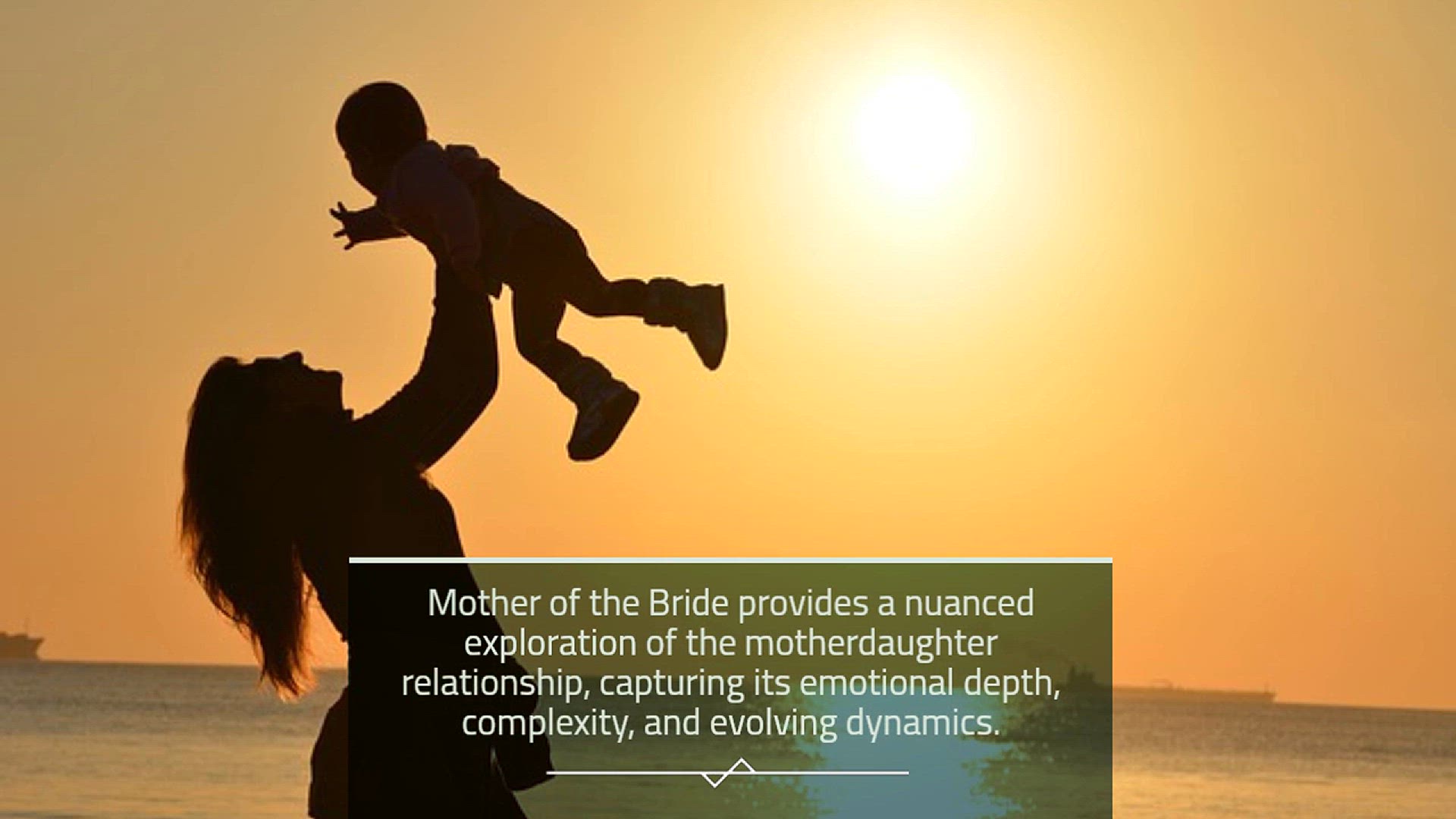 'Video thumbnail for Mother-Daughter Relationships: Exploring the Complexities in Mother of the Bride'