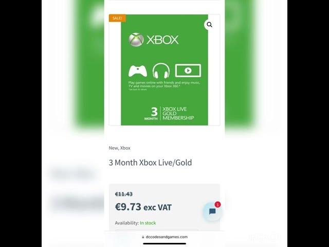 Video thumbnail for Ultimate 3 month game pass and Xbox live