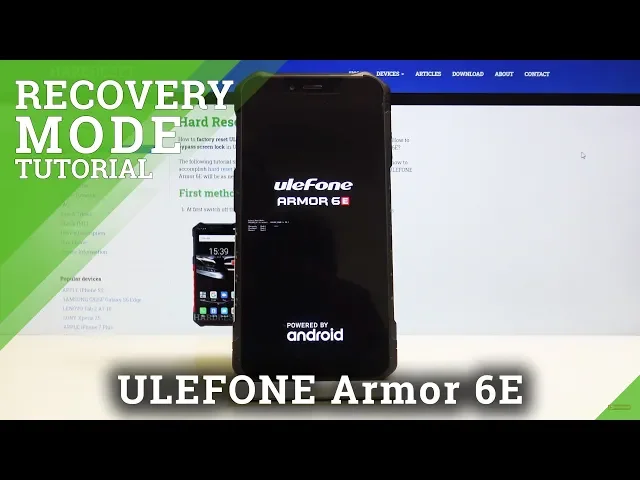 Video thumbnail for Recovery Mode in ULEFONE Armor 6E – How to Open & Use Recovery Features