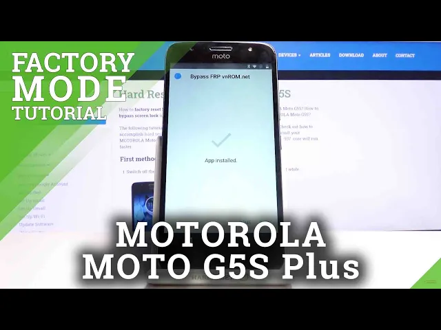 Video thumbnail for How to Bypass Factory Reset Protection on MOTOROLA Moto G5S Plus – Bypass Google Verification