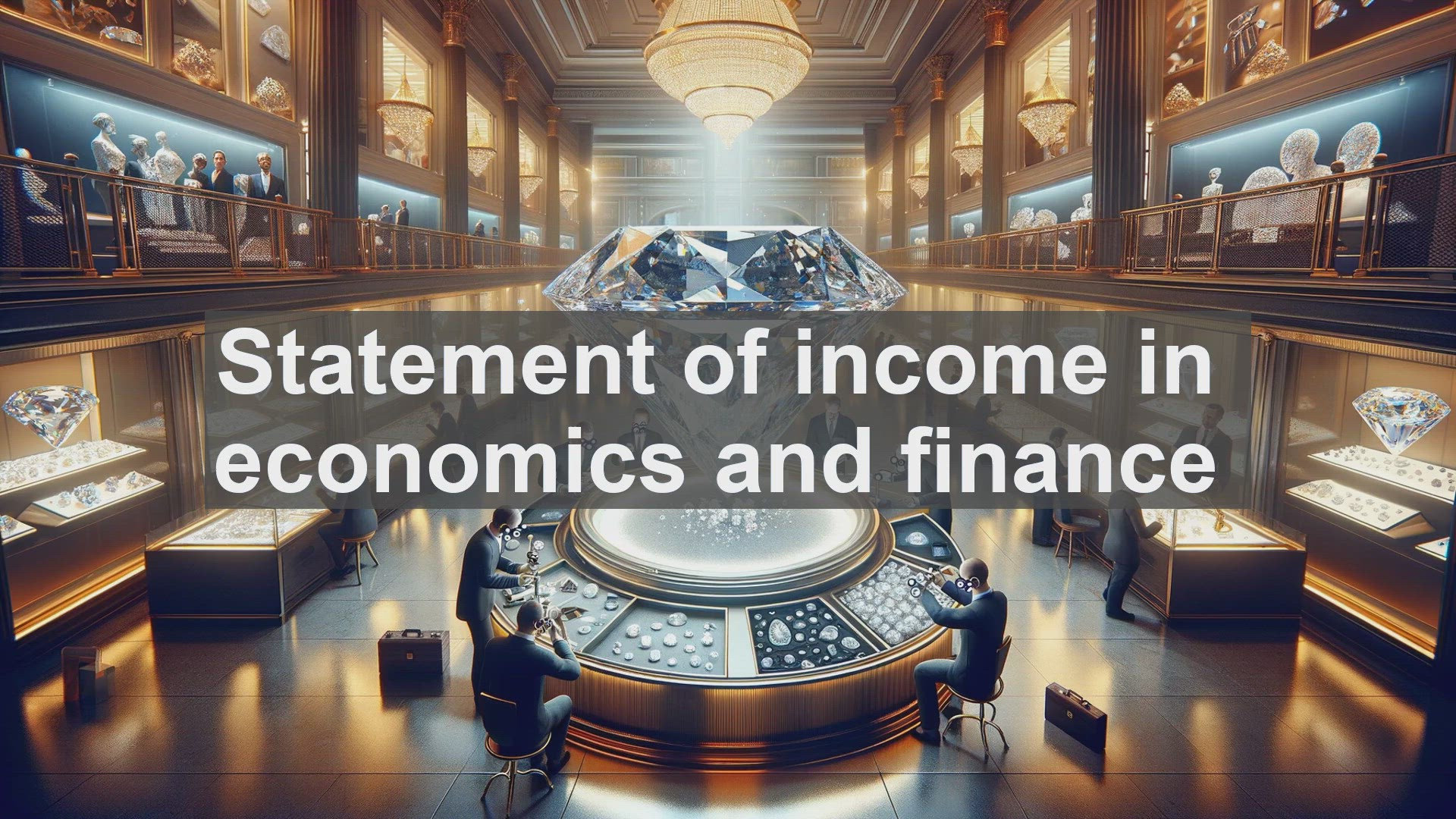 'Video thumbnail for Statement of income in economics and finance'