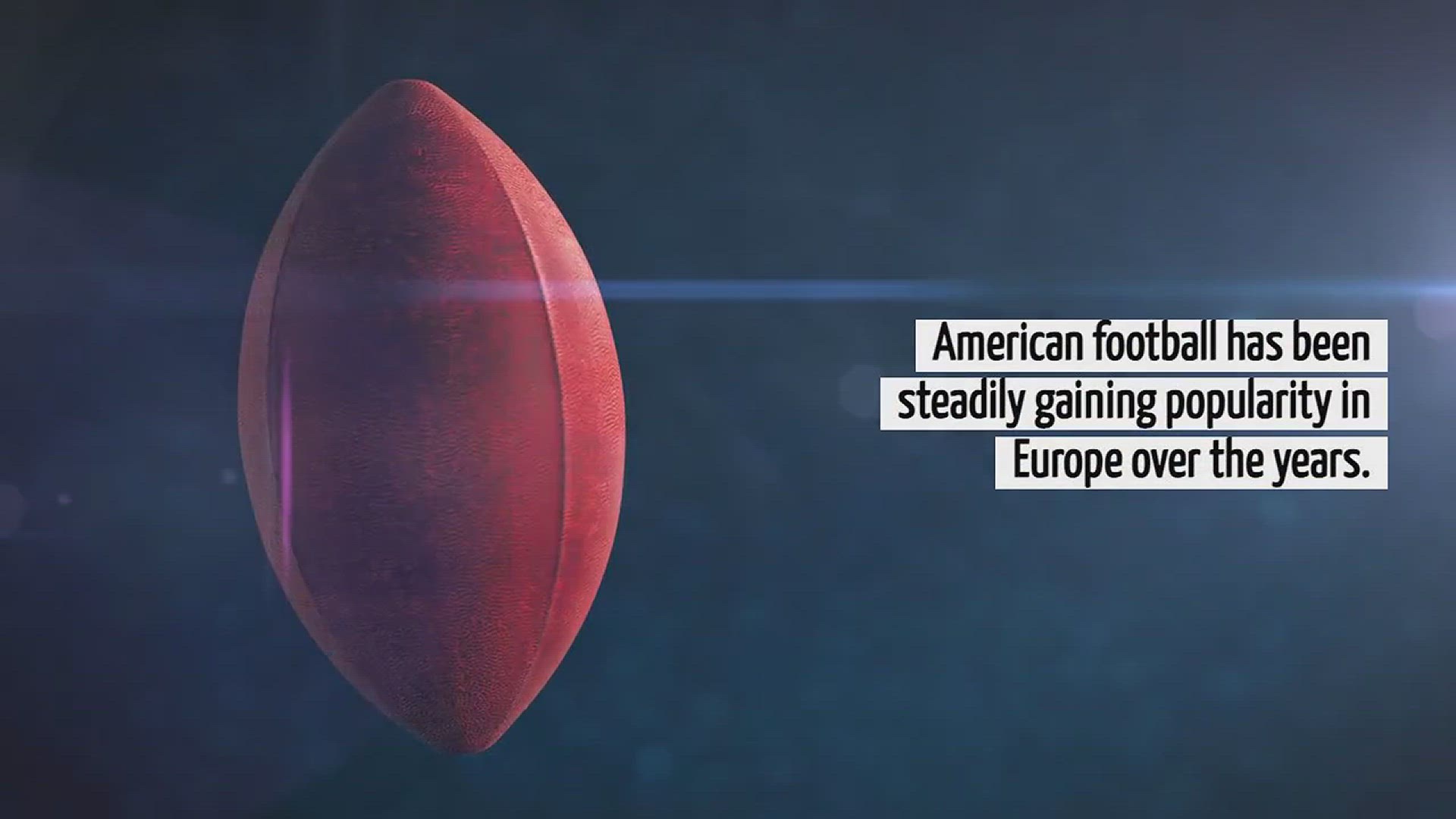 Video thumbnail for How Popular Is American Football In Europe