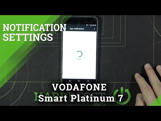 Video thumbnail for How to Set Up Notifications in Vodafone Smart Platinum 7 - Personalize Notification Settings