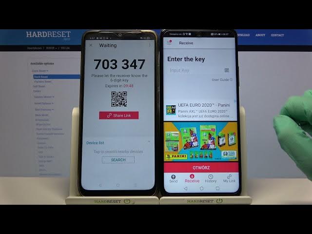 Video thumbnail for How to Transfer Data from an OPPO Phone to HONOR 20i - Send Anywhere App