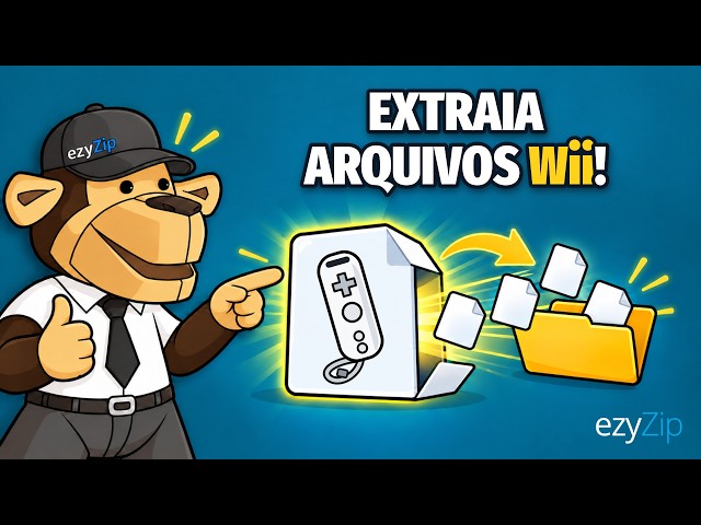 Video thumbnail for Como extrair arquivos Wii online grátis | Sem necessidade de instalar programas